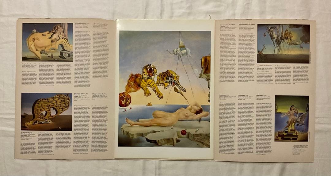 DALÍ 6 Posters TASCHEN 高品質オフセットシート6枚入り