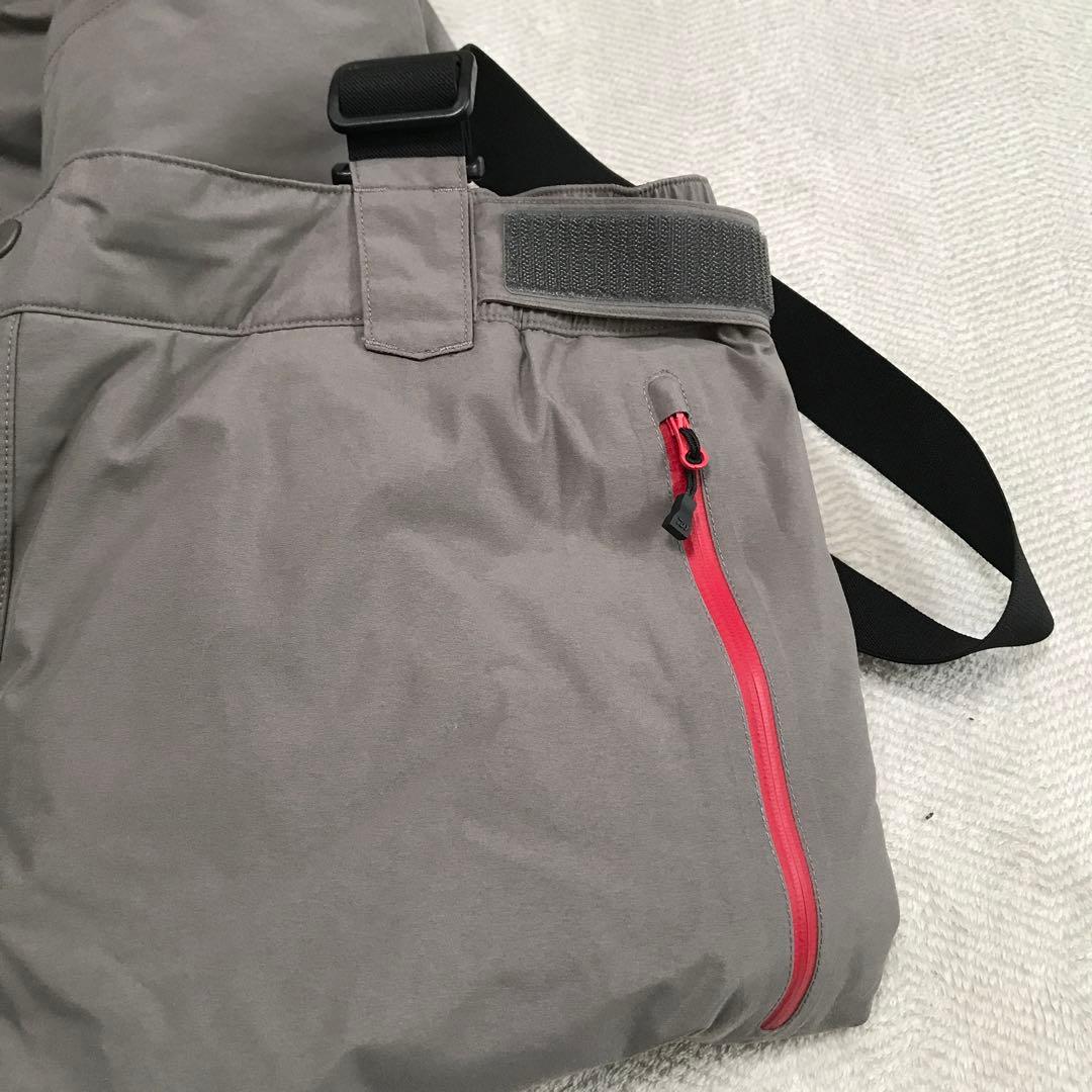 値下,フィッシングスーツ(上下セット) ゴアテックス防水素材 黒/グレー4ＸＬ