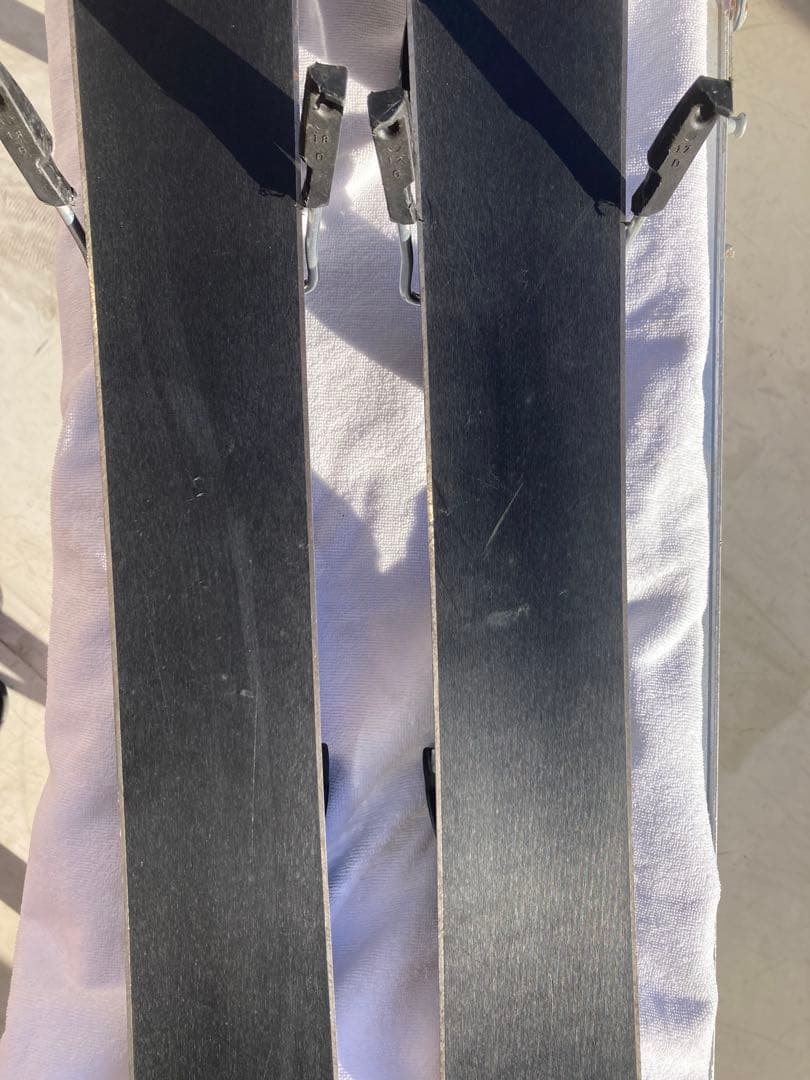 ショートスキー(ファン　ミッド　ミドル)ボードと解放ビィンディングのセット