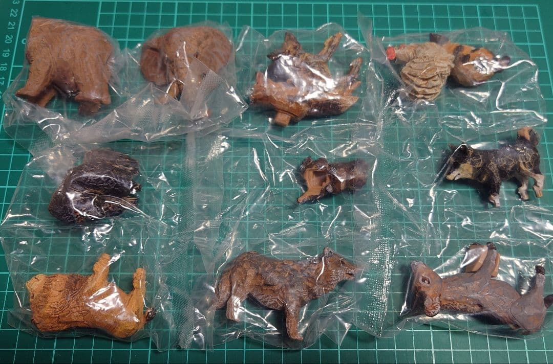 はしもとみお　ガチャガチャ　ブレーメンの音楽隊　コンプリートセット