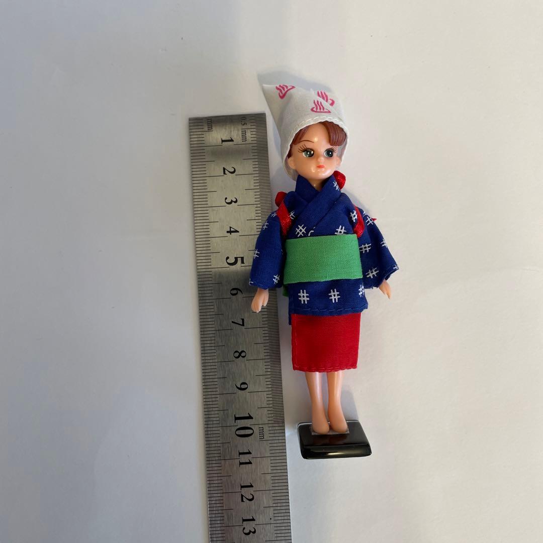 リーメント シルバニア ミニチュア 背景付●温泉 銭湯ガチャ ミニリカちゃん