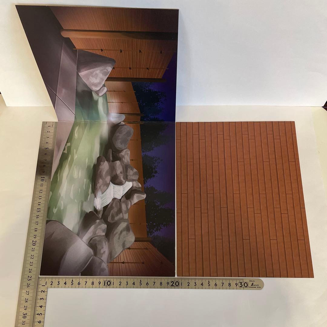 リーメント シルバニア ミニチュア 背景付●温泉 銭湯ガチャ ミニリカちゃん