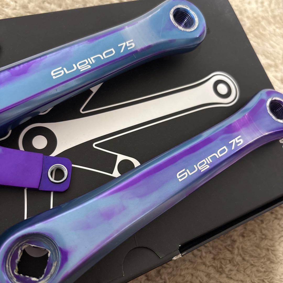 MASH MASHSF sugino75 クランクアーム 165㎜ スギノ