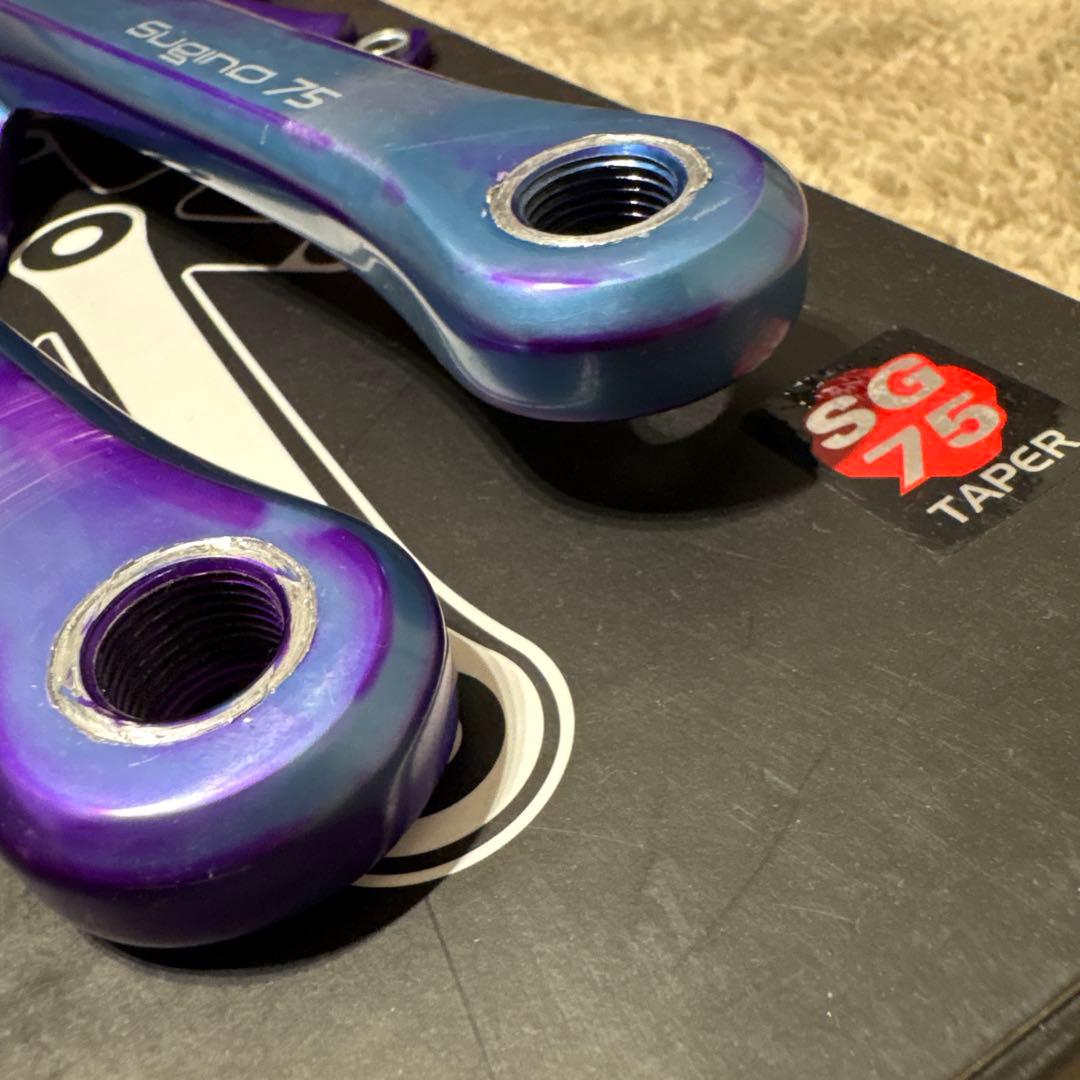 MASH MASHSF sugino75 クランクアーム 165㎜ スギノ