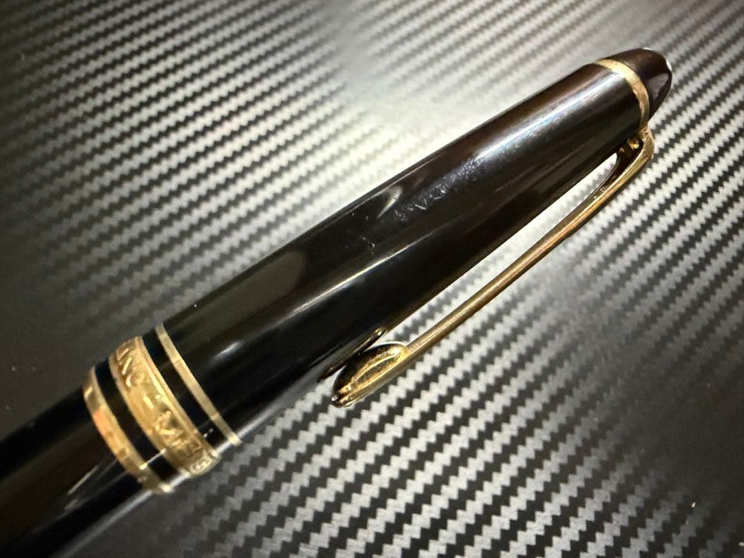 極美品 モンブラン マイスターシュテュック 144 ブラック 全金 M 万年筆