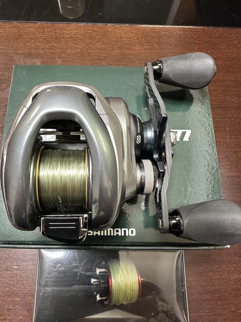 シマノ メタニウムHG 夢屋深溝スプール付
