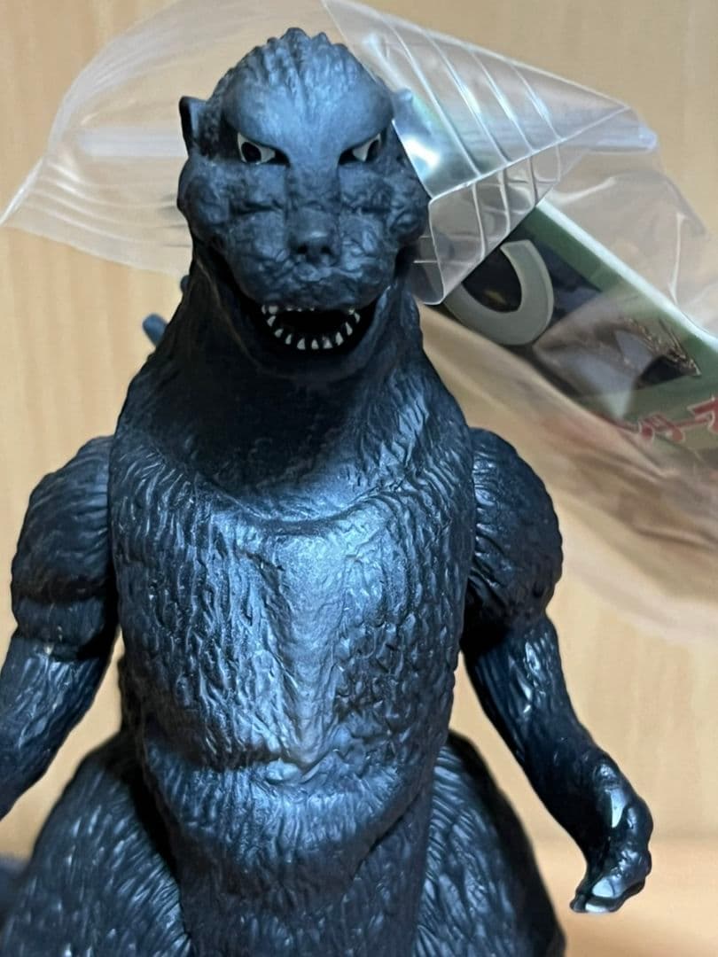 ☆バンダイソフビ東宝怪獣シリーズ☆初代ゴジラ1998タグ付き②