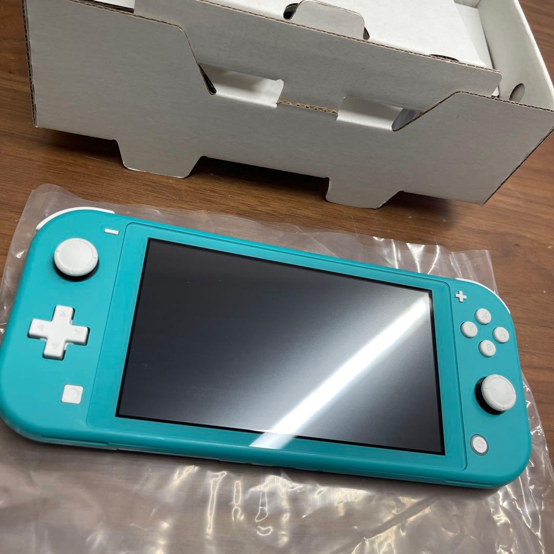 極美品 Nintendo Switch Lite ターコイズ