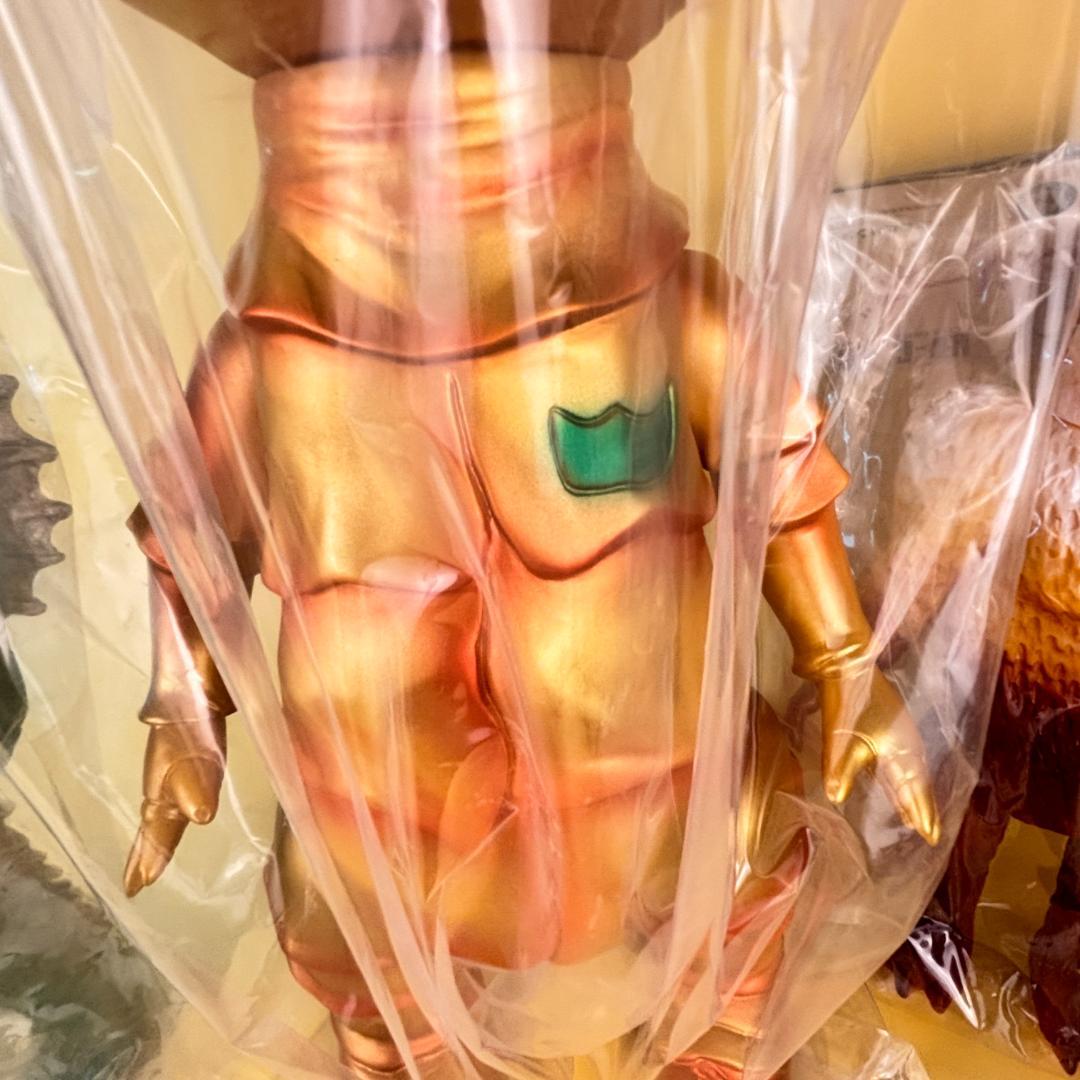 ブルマァク　ジャイアント　ゴールド　カネゴン　高さ35ｃｍ　マルサン・やまなや