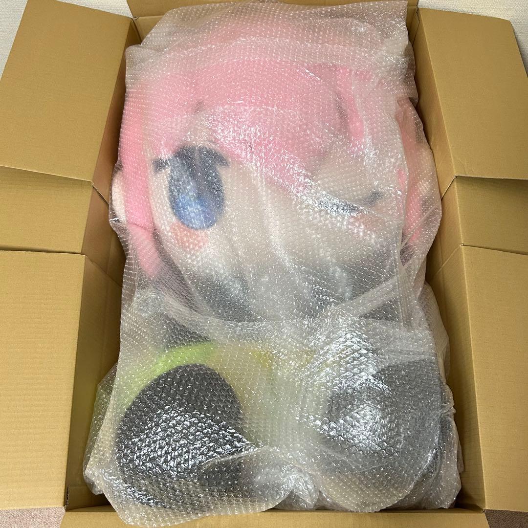 タグ付き どきゅーと 五等分の花嫁 超特大ぬいぐるみ 中野一花 100体限定