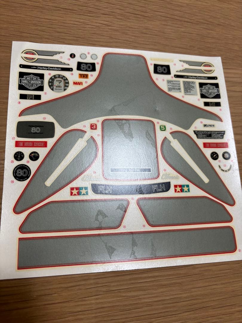 タミヤ1/6 ハーレダビットソン　ブラックスペシャル