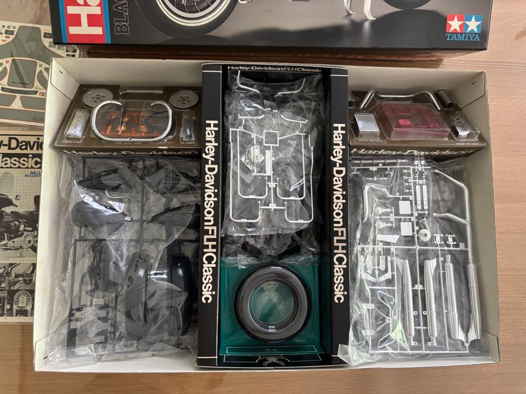 タミヤ1/6 ハーレダビットソン　ブラックスペシャル