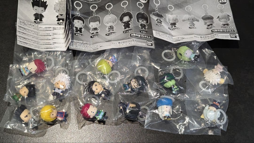 HUNTER×HUNTER　めじるしアクセサリー　フルコンプリート　全15種