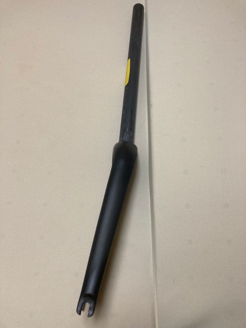 小径車用フルカーボン フロントフォーク 20インチ406 艶消/エンド幅74mm