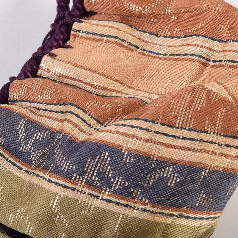 茶道具　京焼　玉欽作　文琳茶入　仕覆付　共箱　V　8347