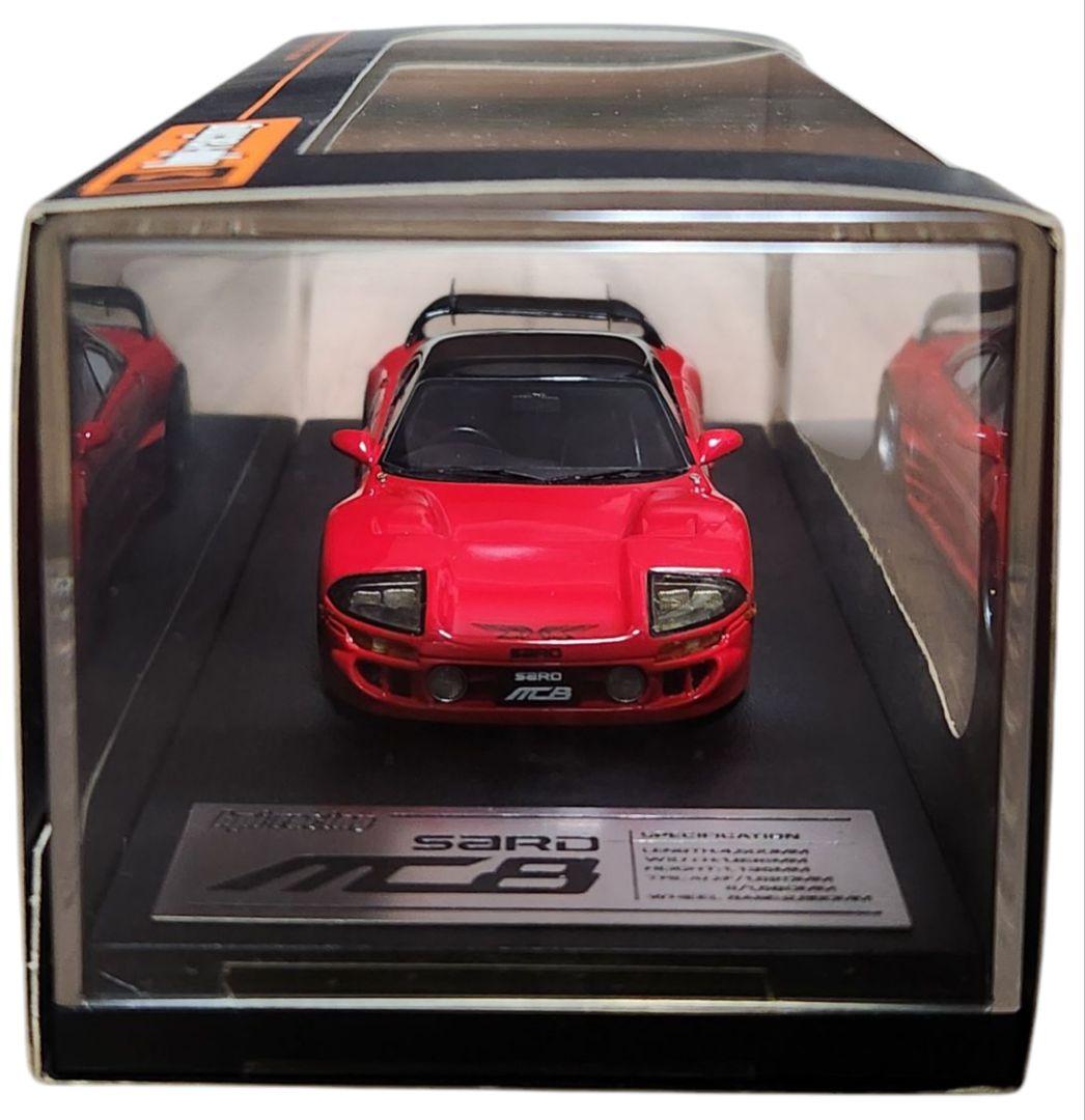 【美品】HPI-RACING 1/43 SARD サードMC8 レッド