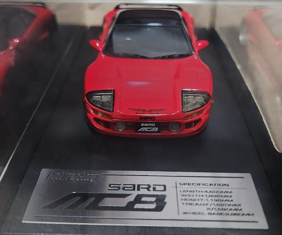 【美品】HPI-RACING 1/43 SARD サードMC8 レッド
