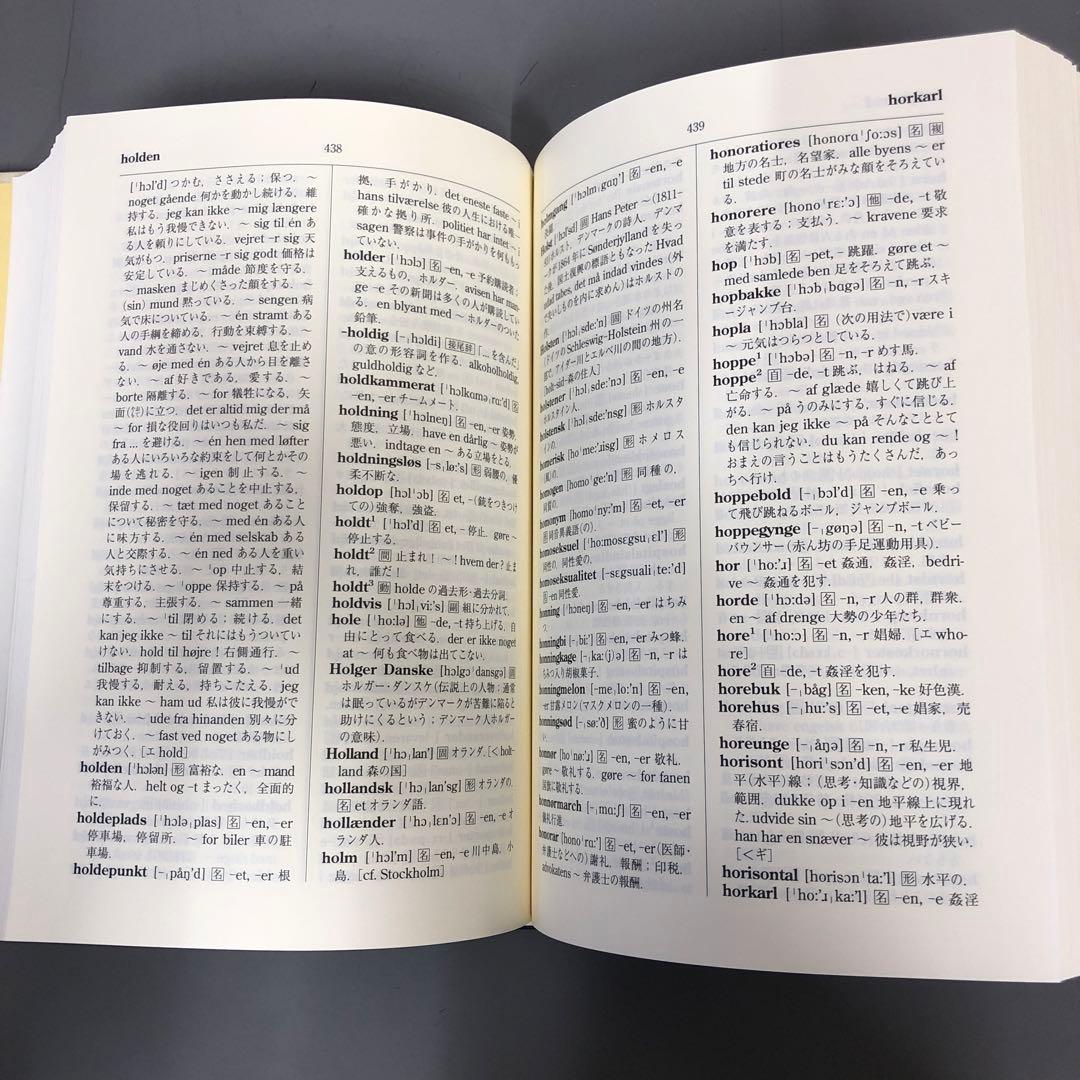 【中古本】現代デンマーク語辞典