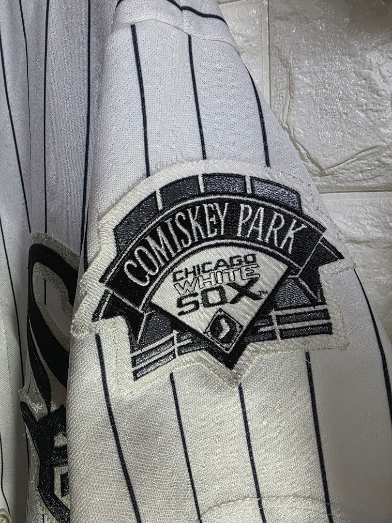 ★永久欠番★希少★MLB ★ホワイトソックス★ヴィンテージ★レプリカユニホーム★