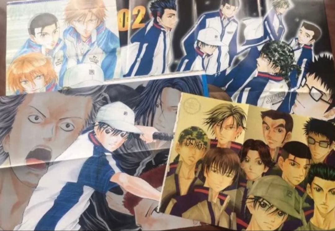 テニスの王子様 テニプリ 許斐剛 少年ジャンプ　カラー切り抜き レア 初期から