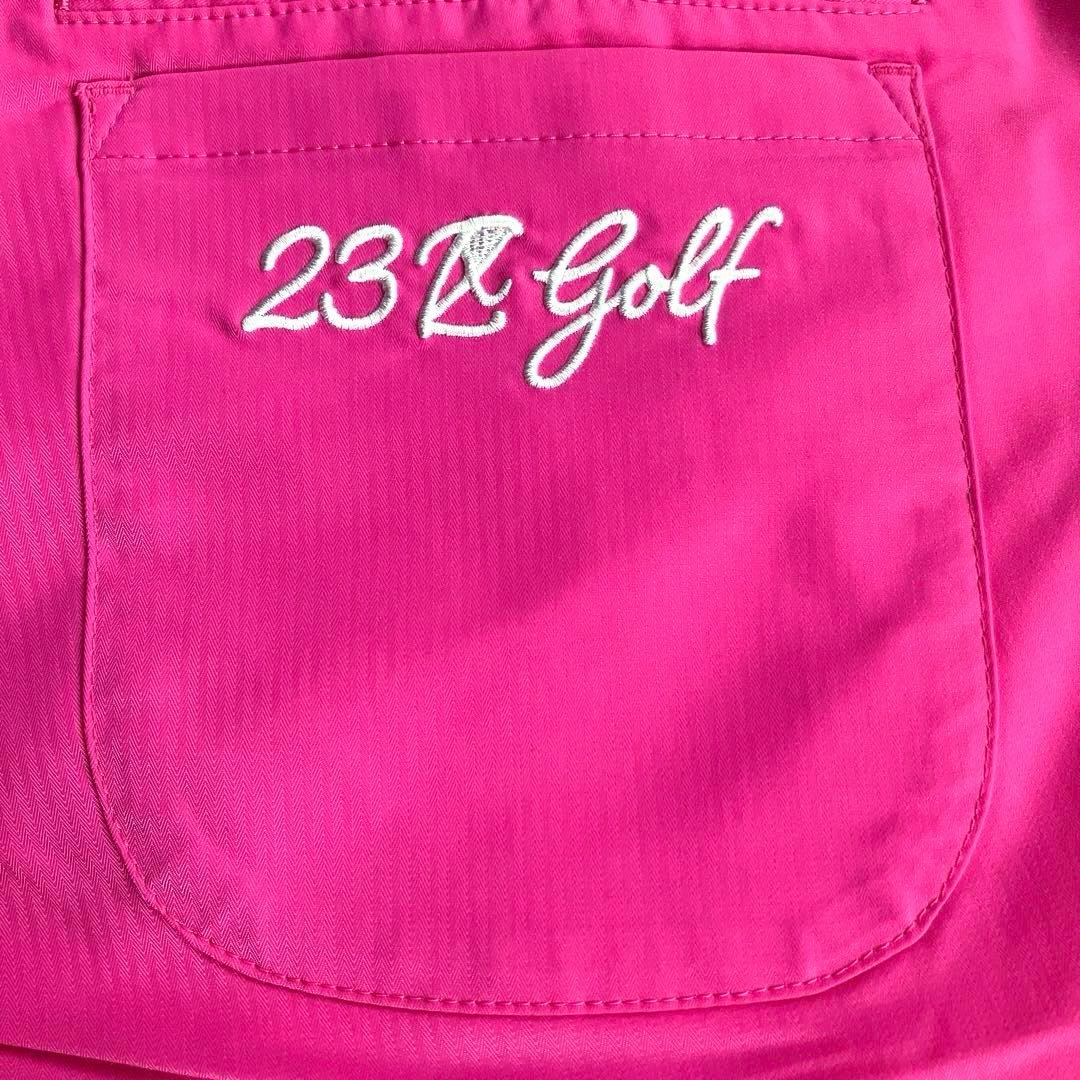 【未着用】 23区GOLF レディース 撥水 ストレッチ ロングパンツ タグ付き
