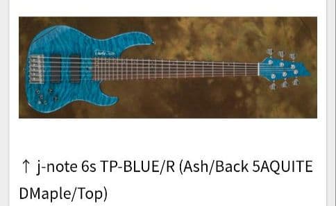 ATELIER　Z　J-NOTE ６弦ベース　　BASS