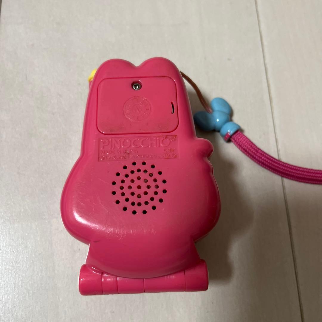 マイメロディ レトロ携帯電話型おもちゃ ピンク