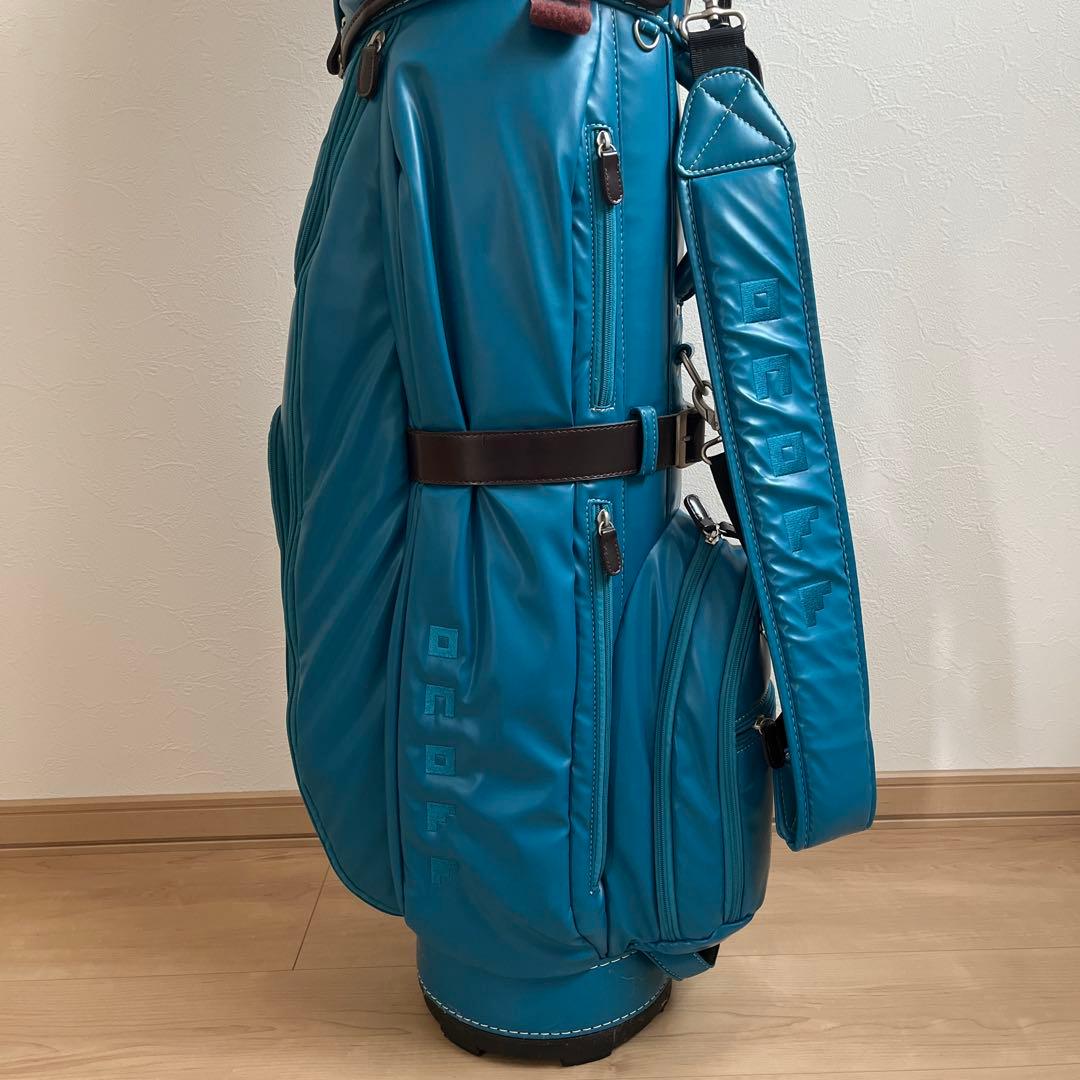 【オノフ　ONOFF】キャディバッグ　ゴルフバッグ　ゴルフクラブセット　青色