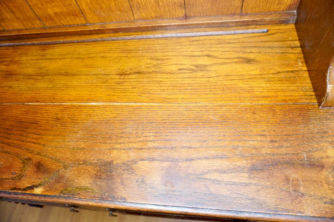 イギリス アンティーク 食器棚 カップボード H210cm