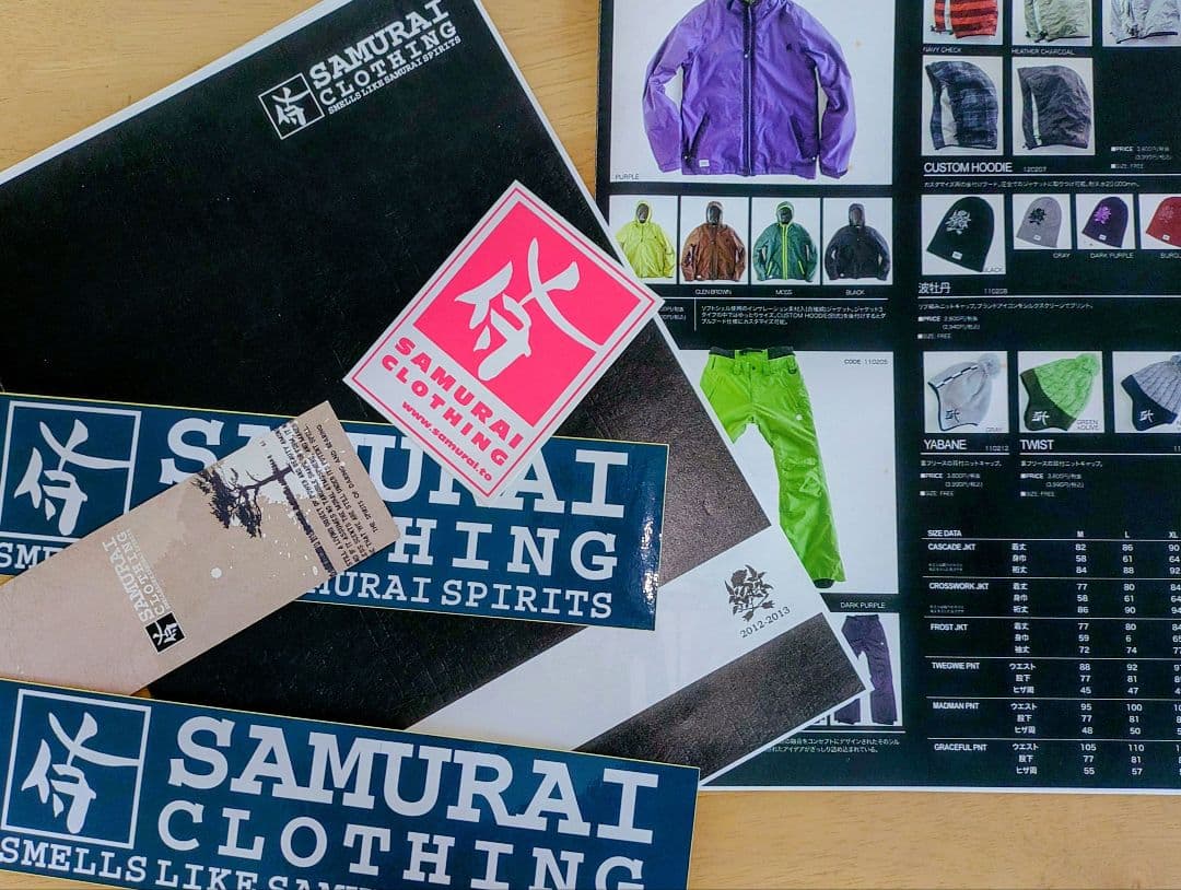 ★激レア　ウェア 侍 SAMURAI CLOTHING サムライクロージング