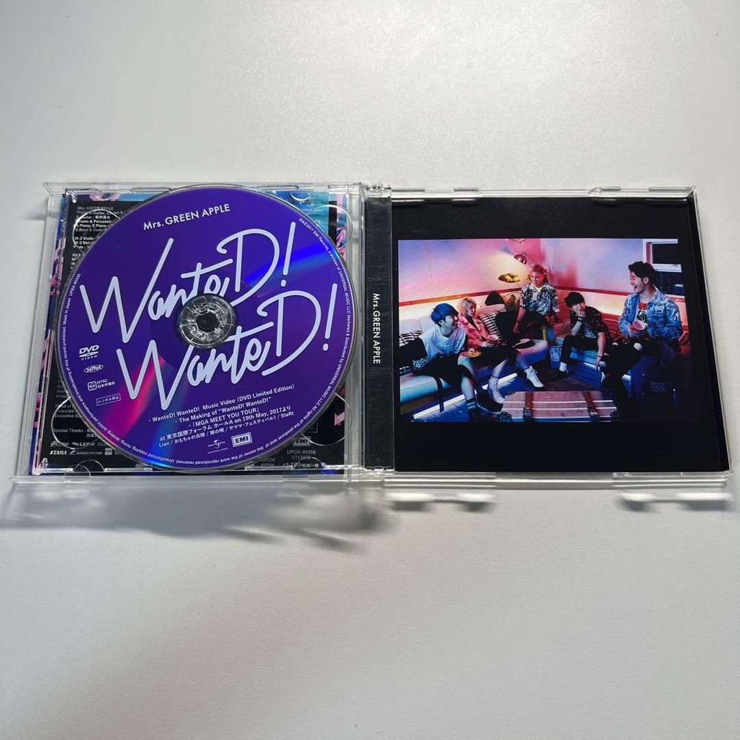 Mrs. GREEN APPLE WanteD! WanteD! 初回限定版