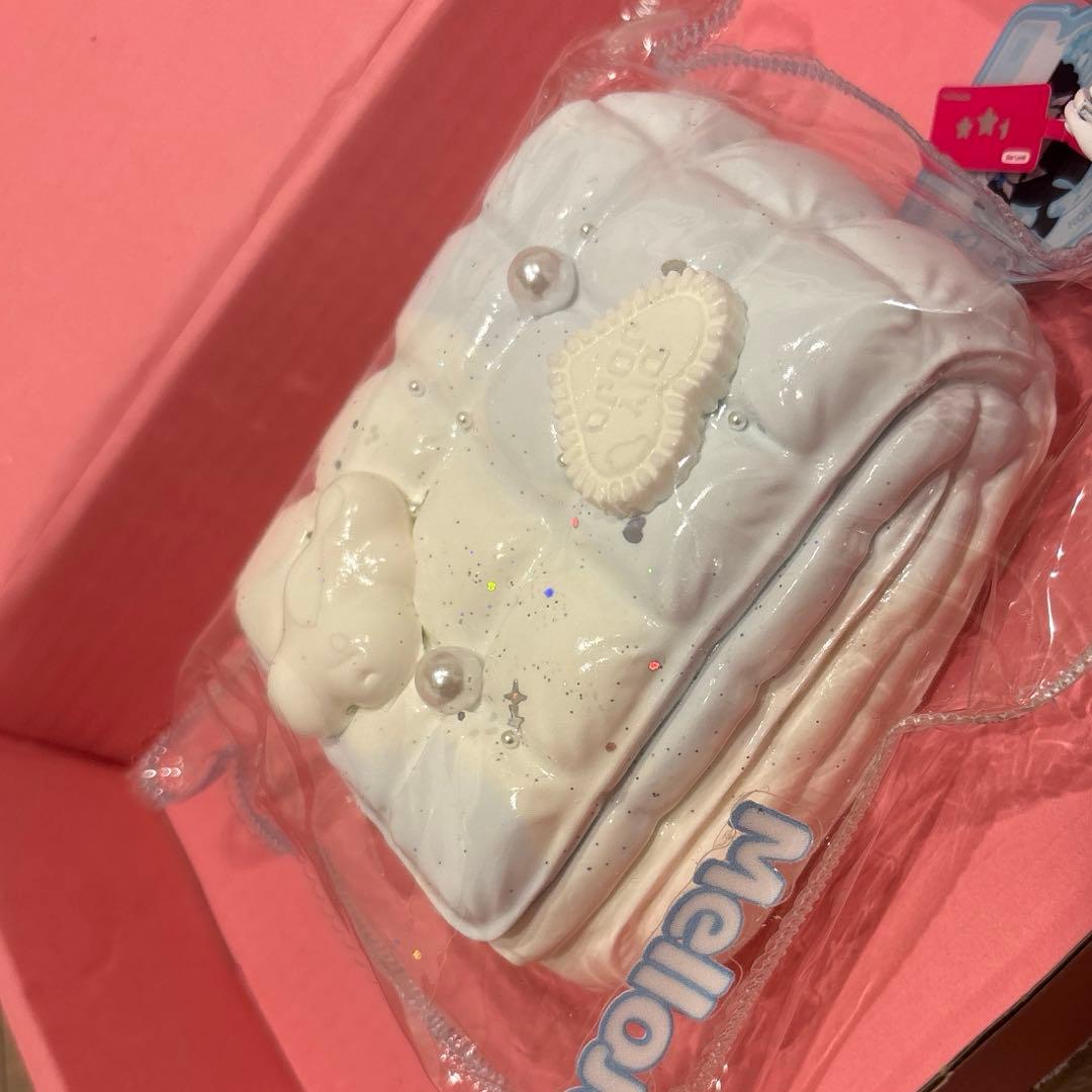 終売品 mellojoyメロジョイスクイーズ /布団/水色/雲/ふとんくも