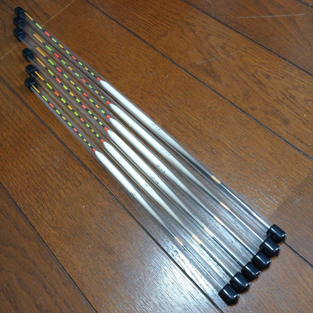 ヘラブナ へら鮒 へら 浮子 浮き　一志　フリーフェザー　6本セット