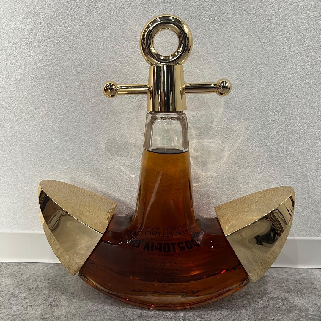 未開栓 サントリー ウィスキーエクセレンヌ ポートピア81年記念 アンカー型