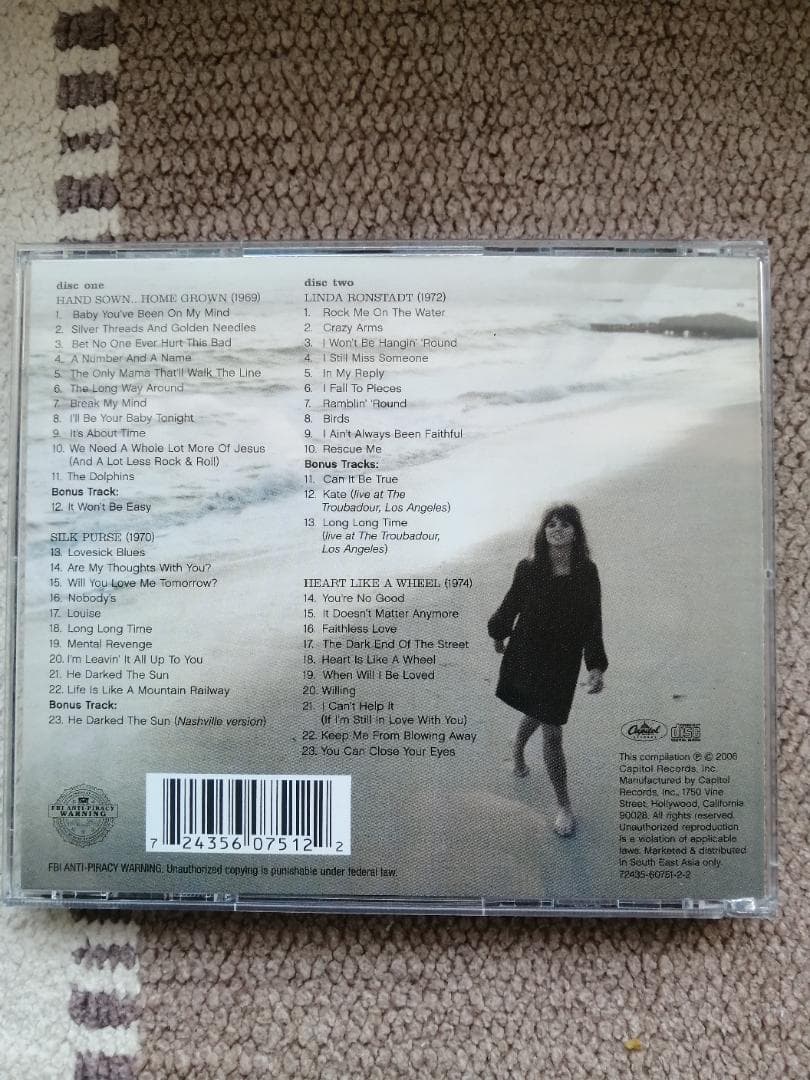 リンダ・ロンシュタット アルバムコレクション（個別売り可）