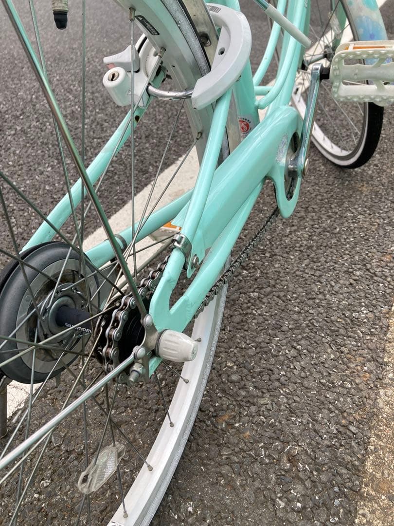 ブリヂストン リコリーナ 子供用自転車 ミントグリーン 22インチ