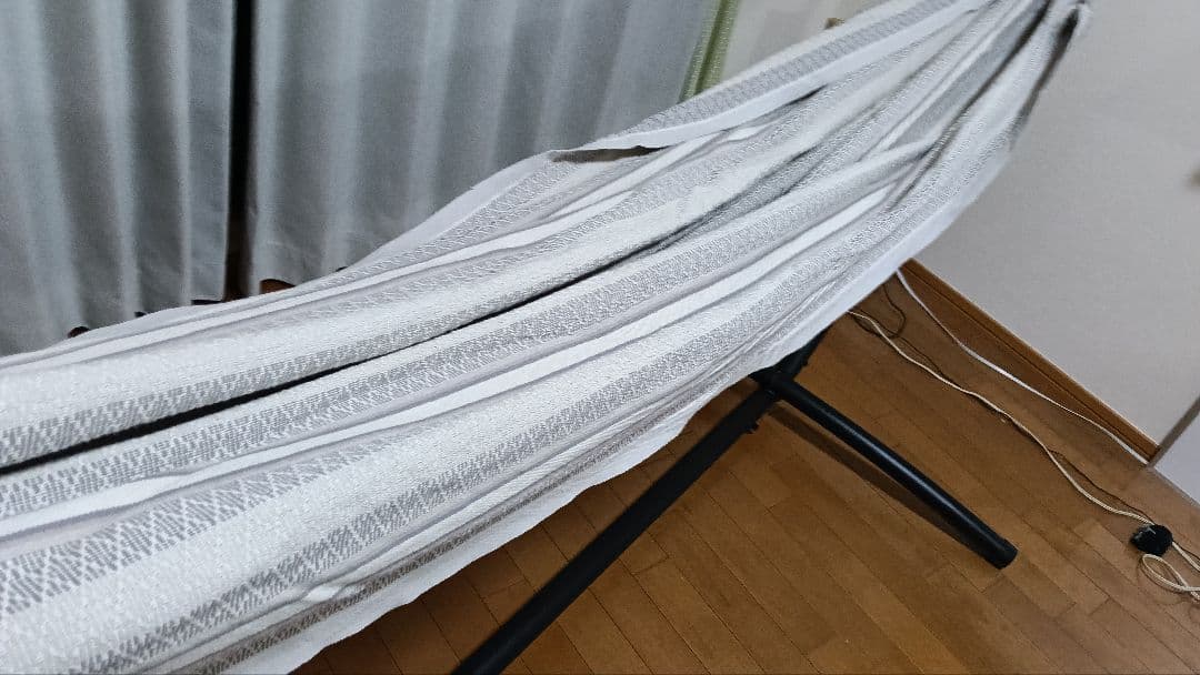 づすさび susabi ダブルハンモック アッシュ×ブラックスタンド