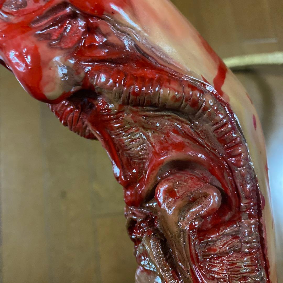 エイリアン★ソフビ★ガレージキット★チェストバスター★ツクダ★実物大1/1サイズ