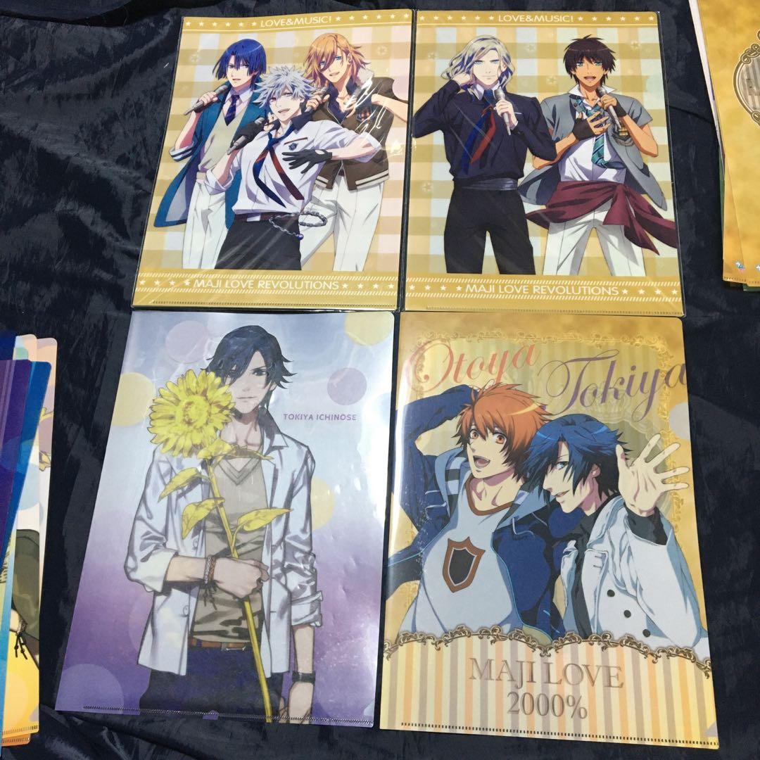 送料込み　うたプリ　うたの☆プリンスさま　クリアファイル　マスコット　セット