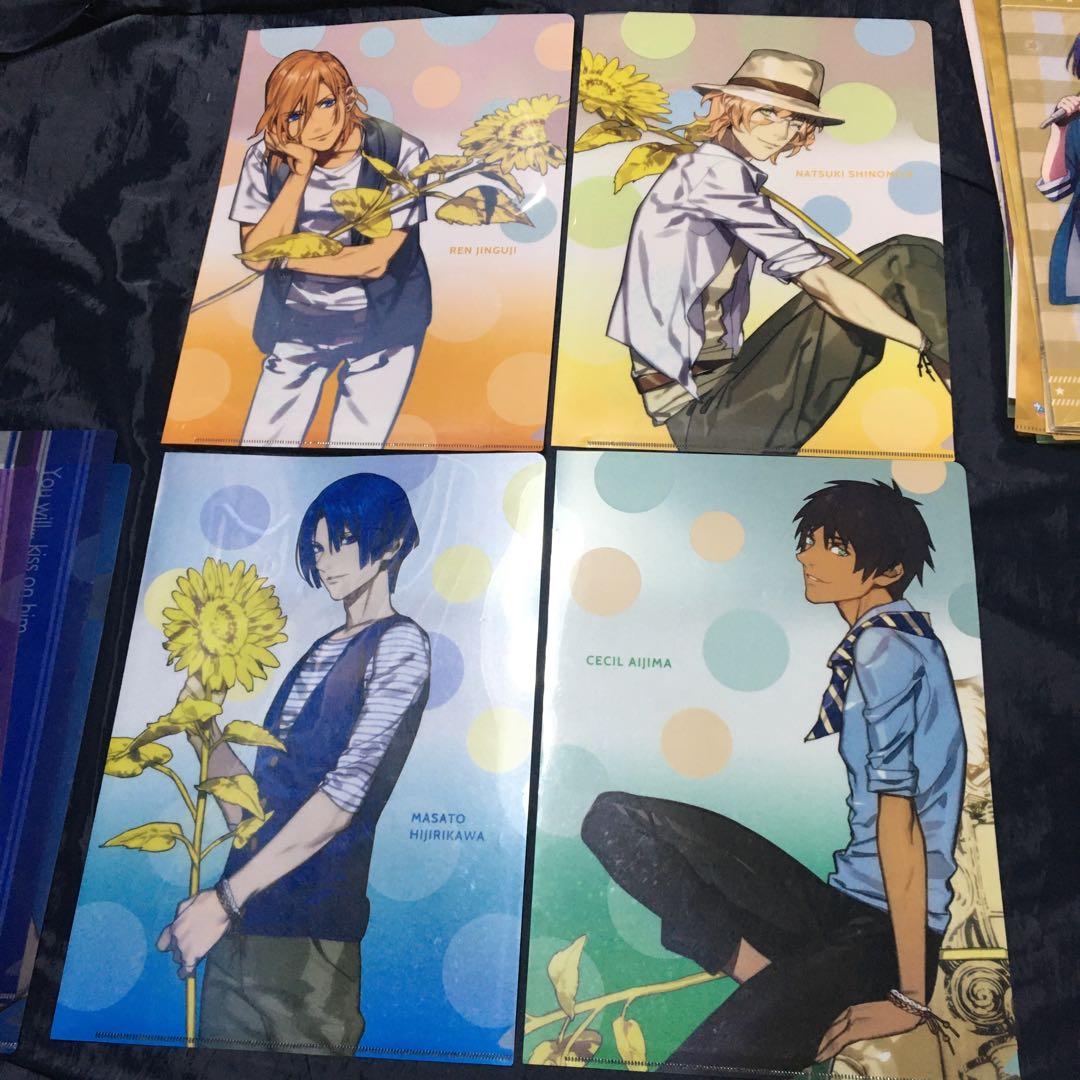 送料込み　うたプリ　うたの☆プリンスさま　クリアファイル　マスコット　セット