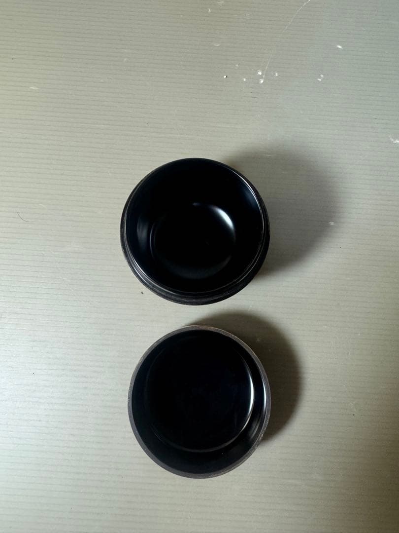 2483 【茶道具】道場宗廣作　秋の絵　中棗　未使用