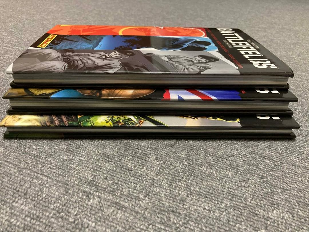 ガース・エニス著『バトルフィールズ』第1～3巻 ハードカバー セット まとめ売り