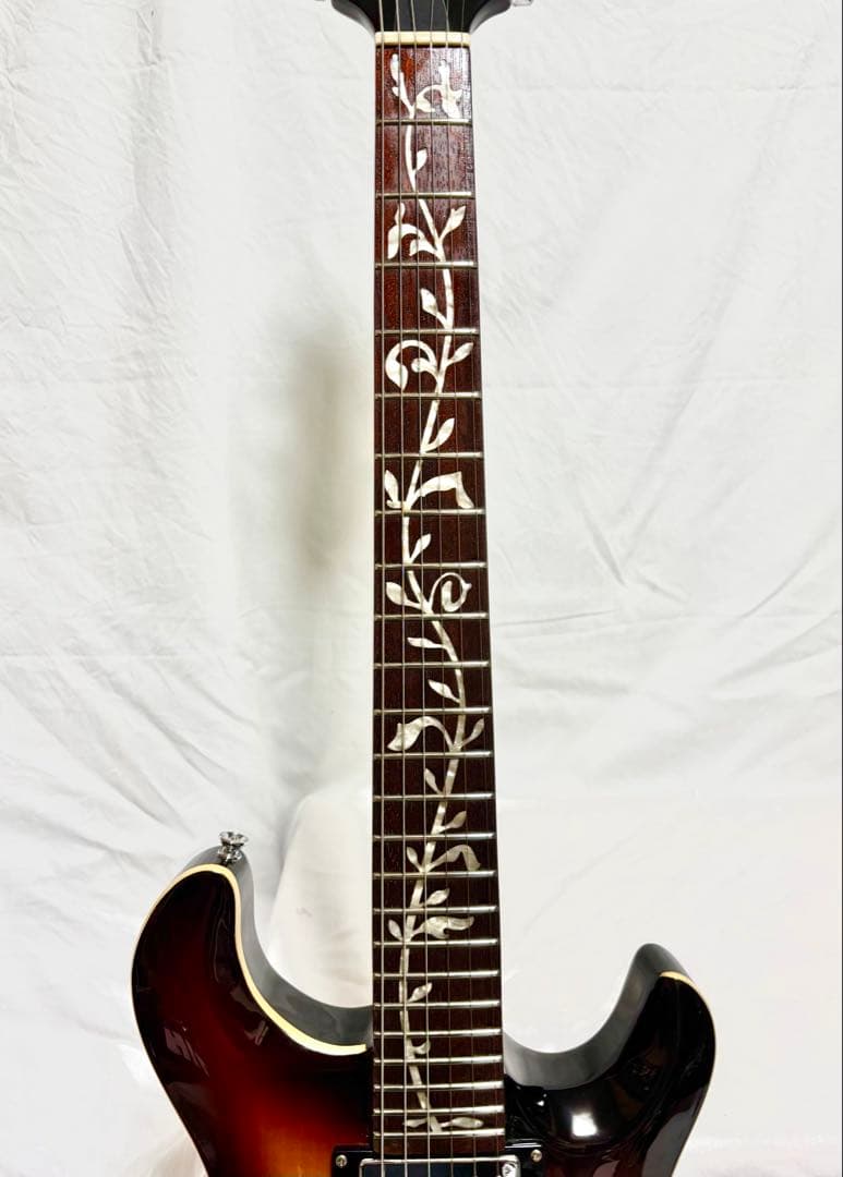 【新品弦張替済】GFC セミアコ PRSタイプ Tree of Life