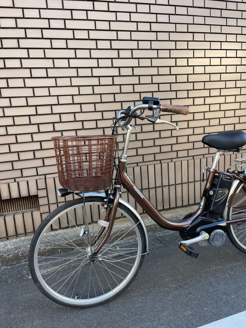 8.9ahパナソニック電動アシスト自転車24インチ