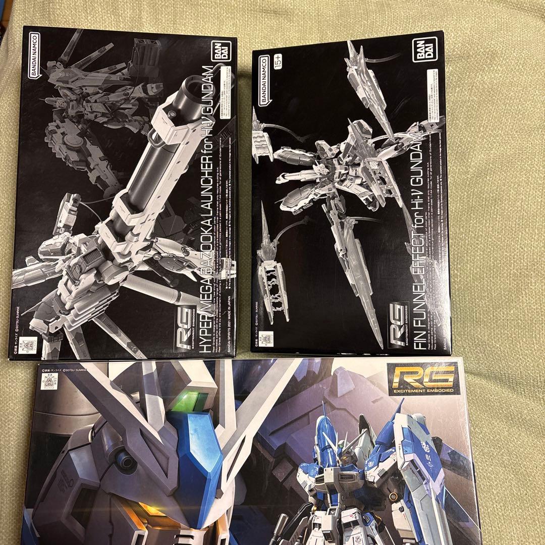 RG 1/144 Hi-νガンダム＆装備セット【中古】