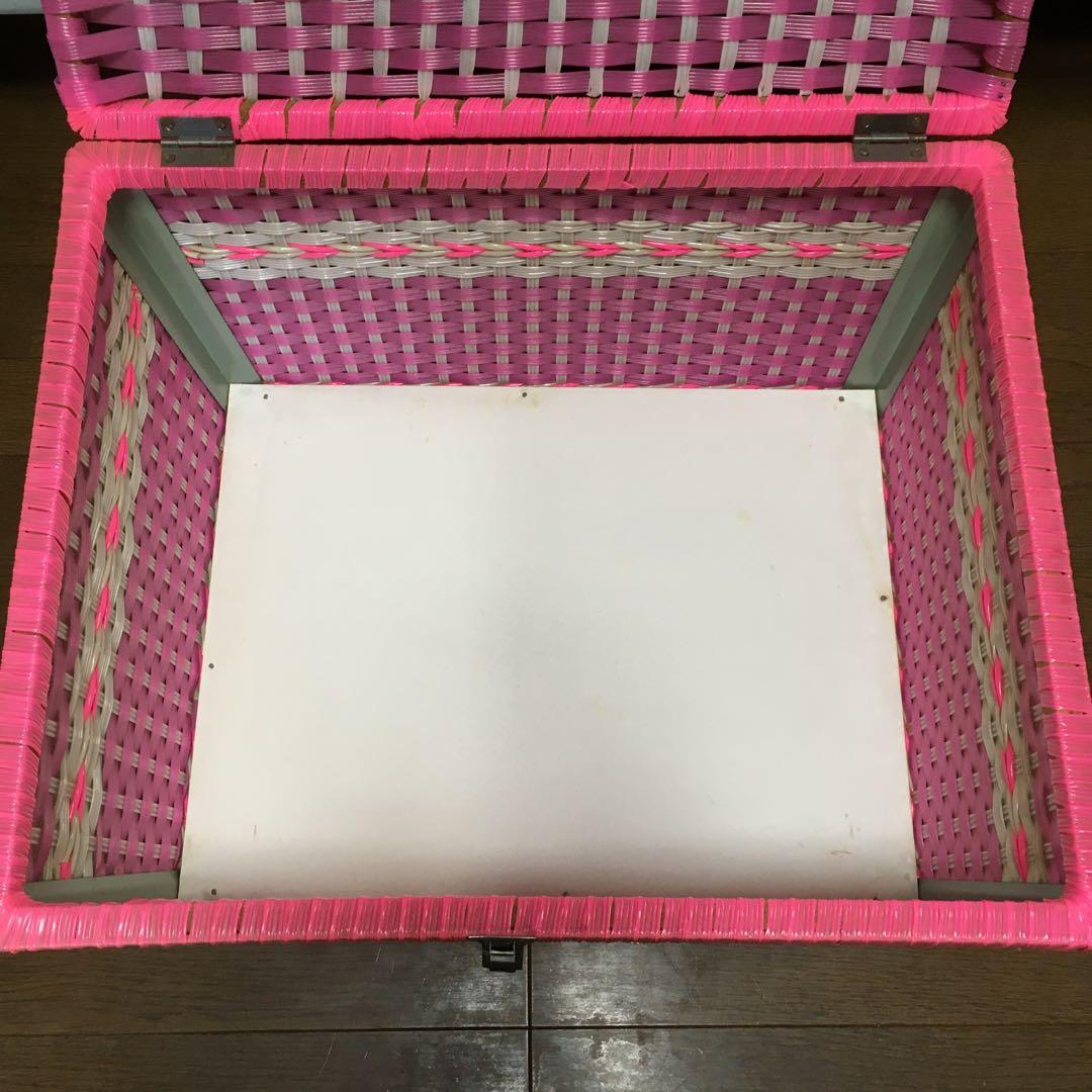 昭和レトロポップ　衣装ケース・ゴミ箱・ハンガー　アンティーク雑貨