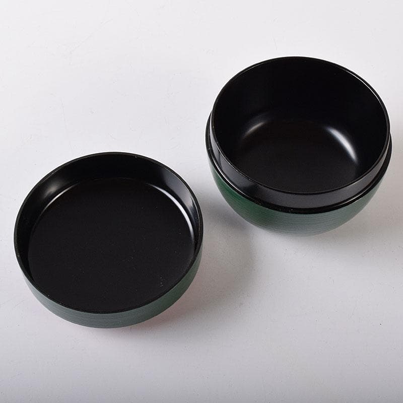 茶道具　山中塗　道場宗廣作　三合棗　共箱　V　7558