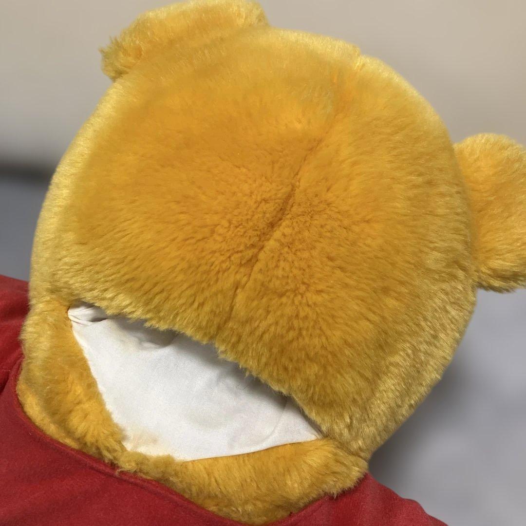 [美品・レア・レトロ]ディズニー　プーさん　BIG サイズ ぬいぐるみ　パペット