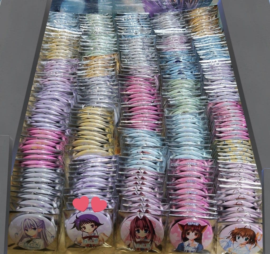 D.C. ダ・カーポ コラボ第2弾 ホワクロ ランダム 缶バッジ セミコン