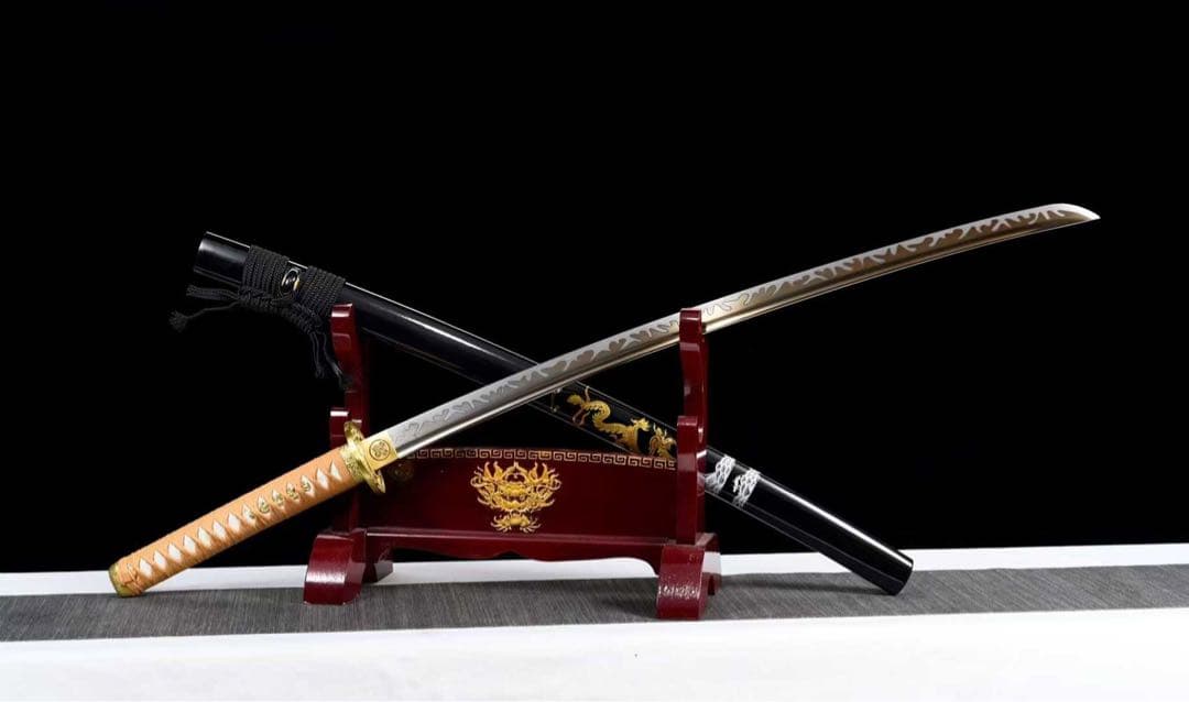 金龍武士 打刀 模擬刀 日本刀 模造刀 武具 舞踊刀 漆鞘